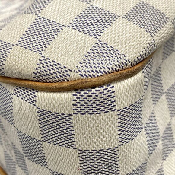LOUIS VUITTON Siracusa MM Azur Damier Shoulder Bag - Picture 7 of 16